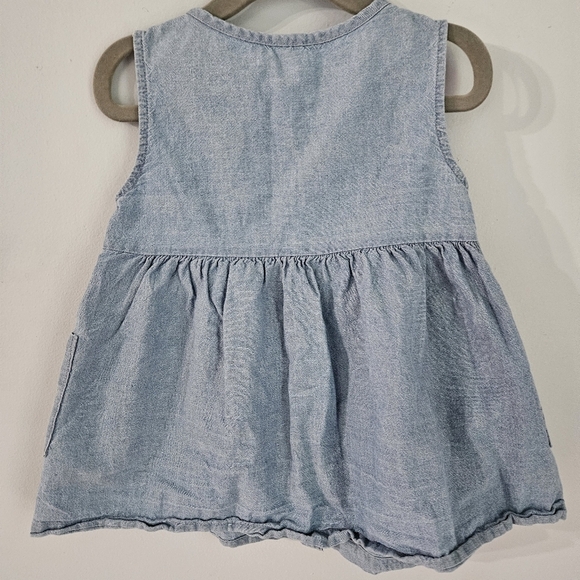 Carter's denim girls top - Picture 2 of 5